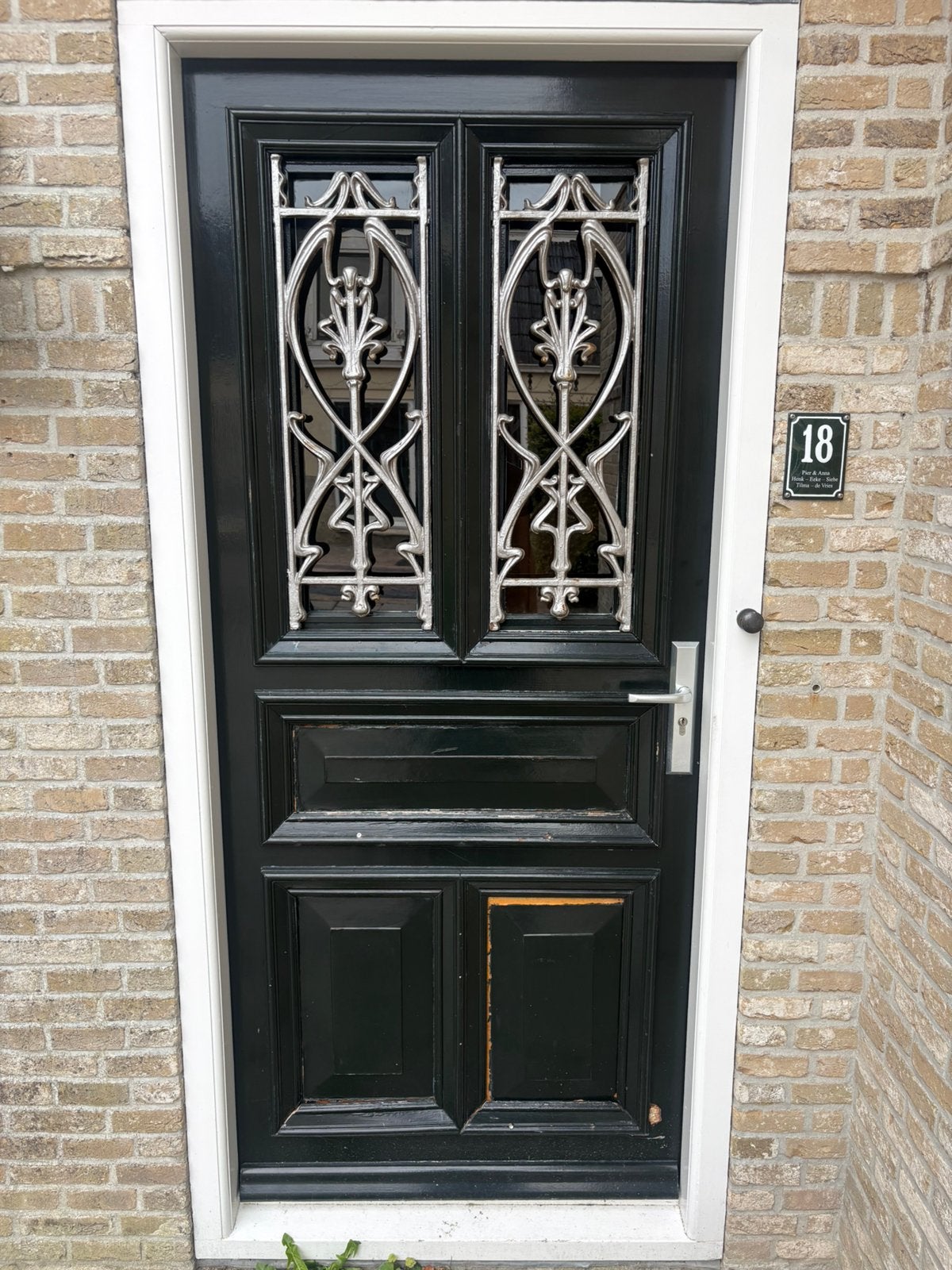 Voordeur roosters, Ophalen, Zo goed als nieuw, Buitendeur, 200 tot 215 cm