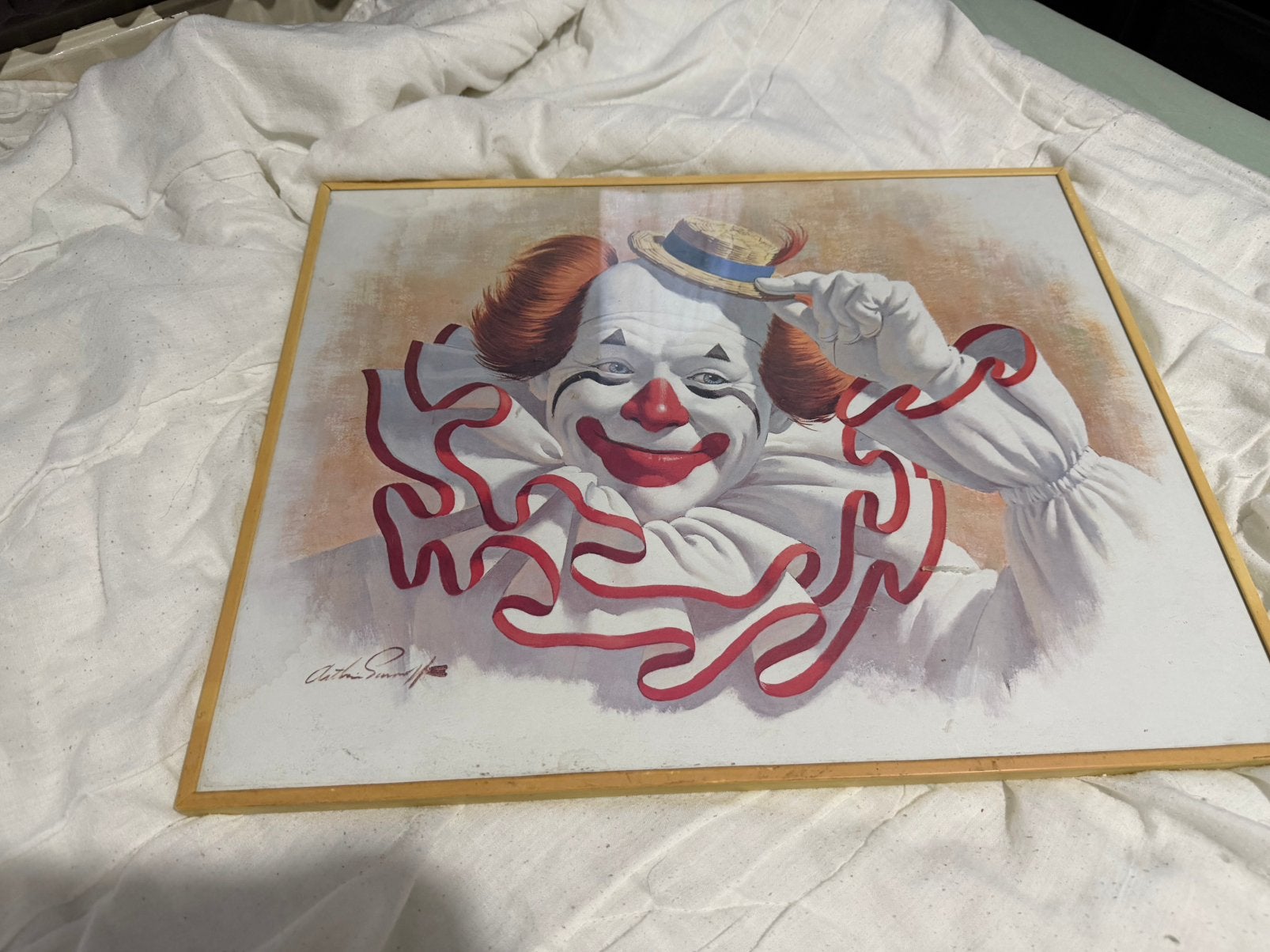Schilderij (poster), Ophalen, Zo goed als nieuw, Borduurpakket