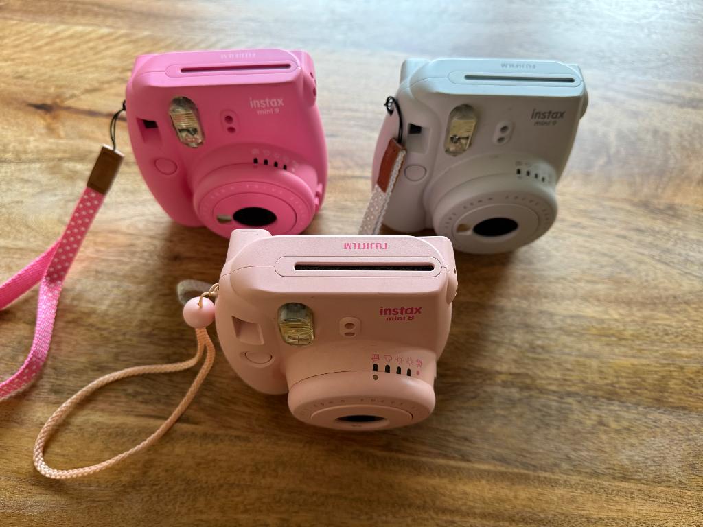 Instax mini camera p.st., Ophalen, Zo goed als nieuw, Polaroid, Fuji