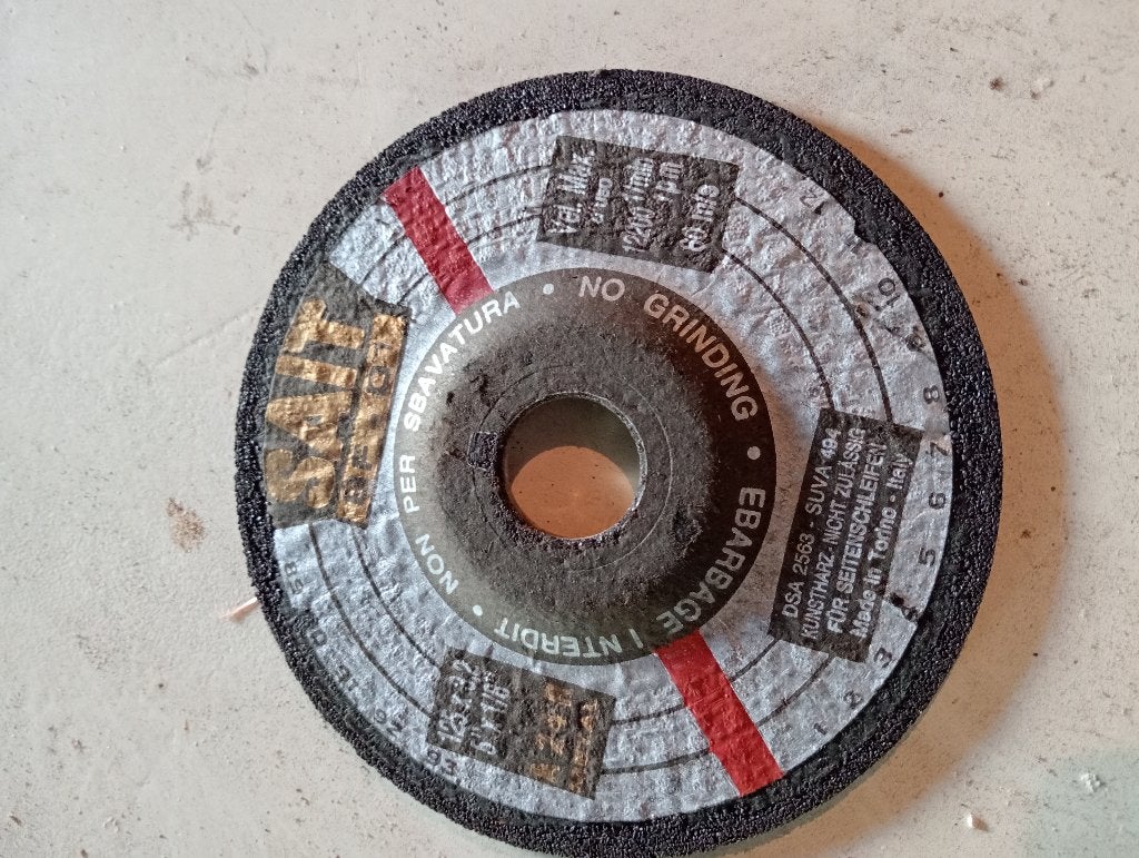 slijpschijven, Ophalen, Nieuw, 1000 watt of meer, Haakse handslijpmachine