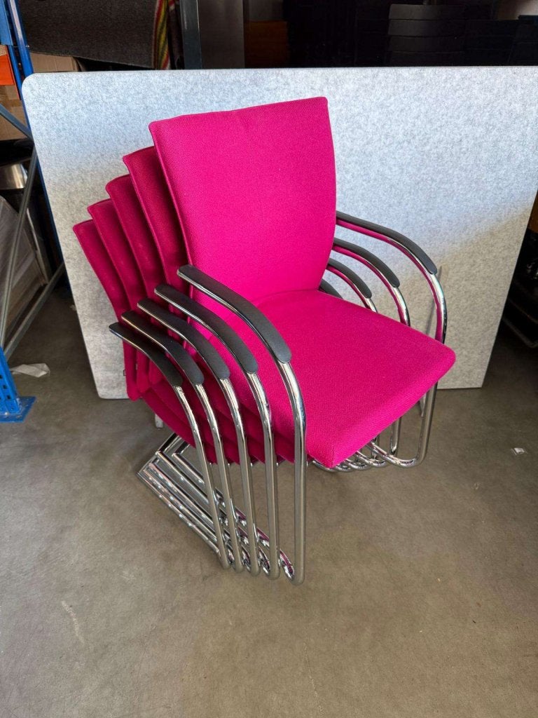 Klober ontvangststoelen/vergaderstoelen/conferentiestoelen, Niet ingevuld, Niet ingevuld, Ophalen of Verzenden, Zo goed als nieuw