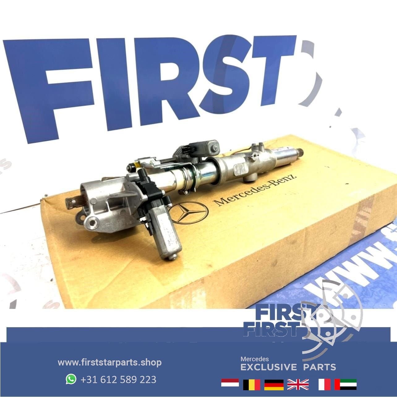ELEKTRISCHE STUURKOLOM Mercedes C Klasse W205 C205 S205 A205, Gebruikt, -, Ophalen of Verzenden, -