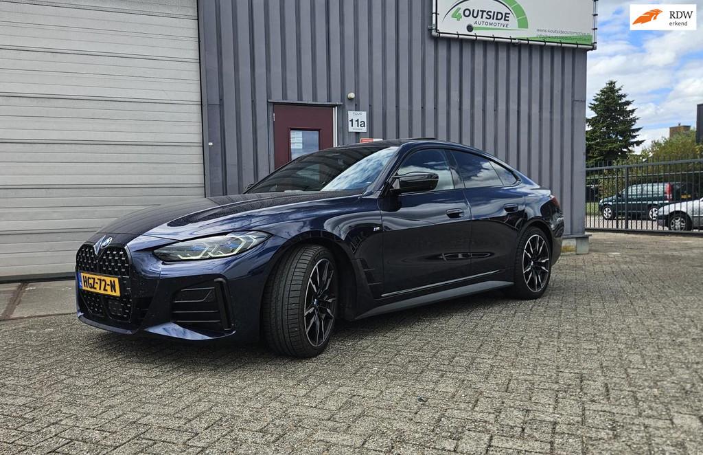 BMW 4-serie Gran Coupé M440i xDrive High Executive, Auto's, BMW, 1800 kg, Euro 6, Blauw, Vierwielaandrijving