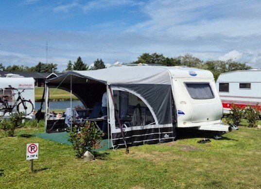 Caravanluifel compleet, maat 8, Ophalen, Zo goed als nieuw