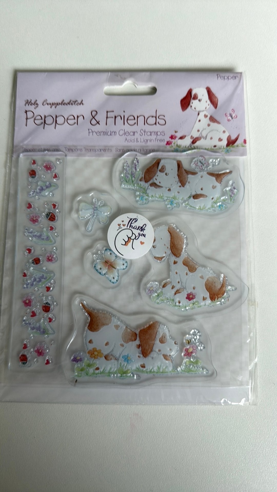 Honden stempels, Ophalen, Zo goed als nieuw, Clearstamp