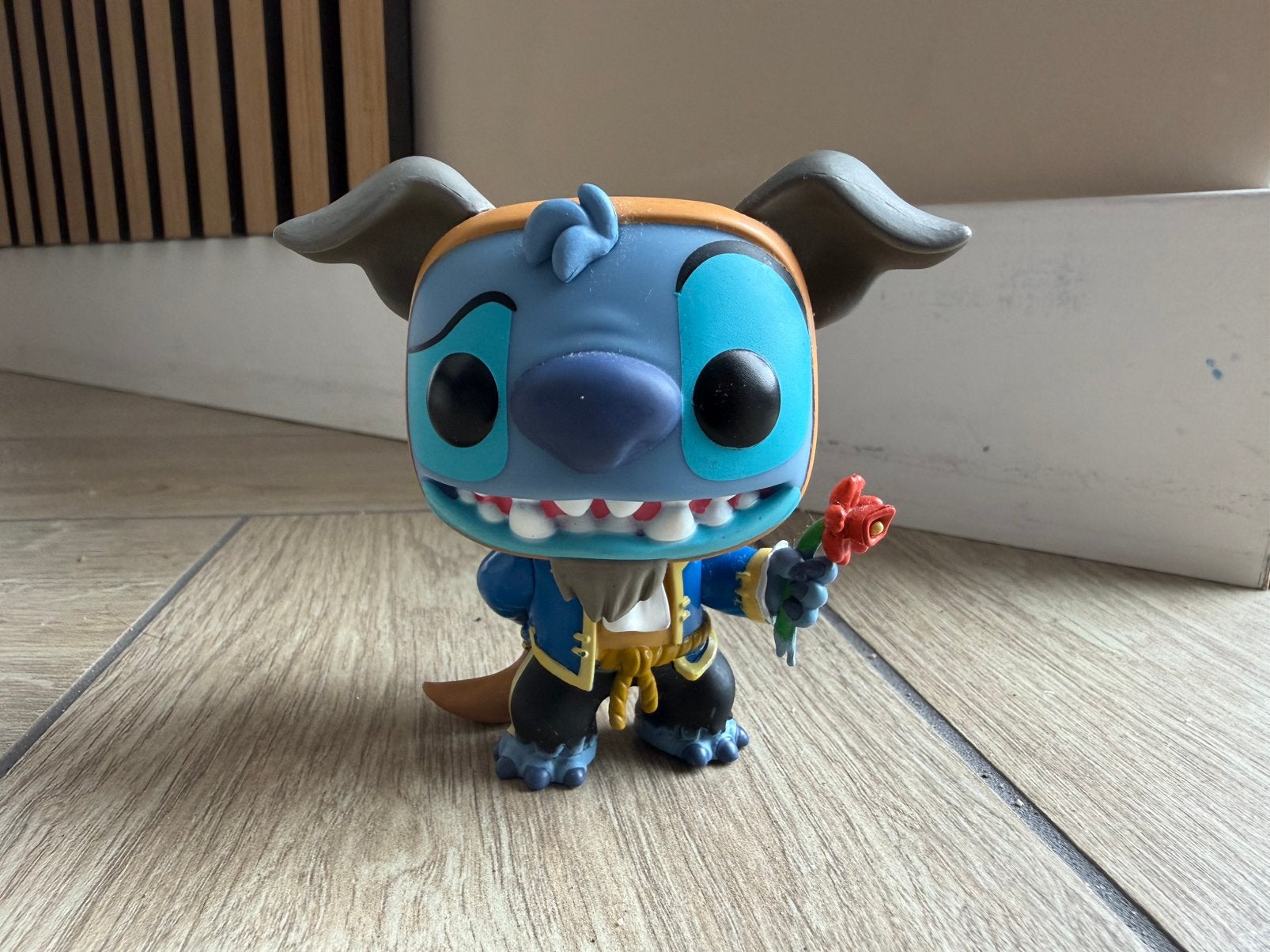 Funko Pop! Disney Stitch als Beest figuur #1459, Ophalen of Verzenden, Zo goed als nieuw