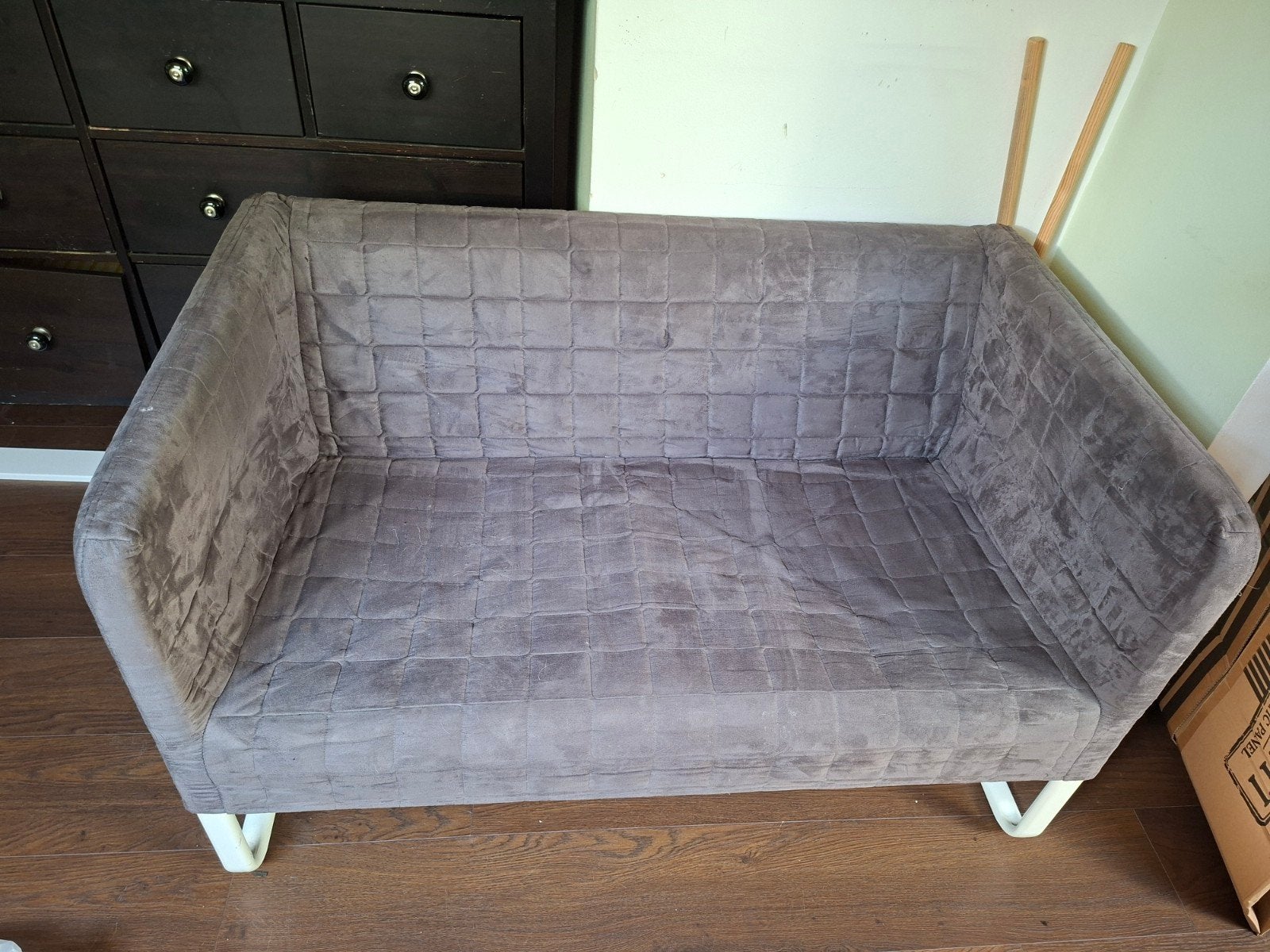 IKEA Knopparp bankje, Gebruikt, Minder dan 75 cm, Tweepersoons, Ophalen of Verzenden