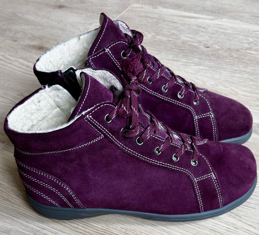 Helvesko Tallinn suède boots warme wolvoering, Overige kleuren, Helvesko, Lage of Enkellaarzen, Ophalen of Verzenden