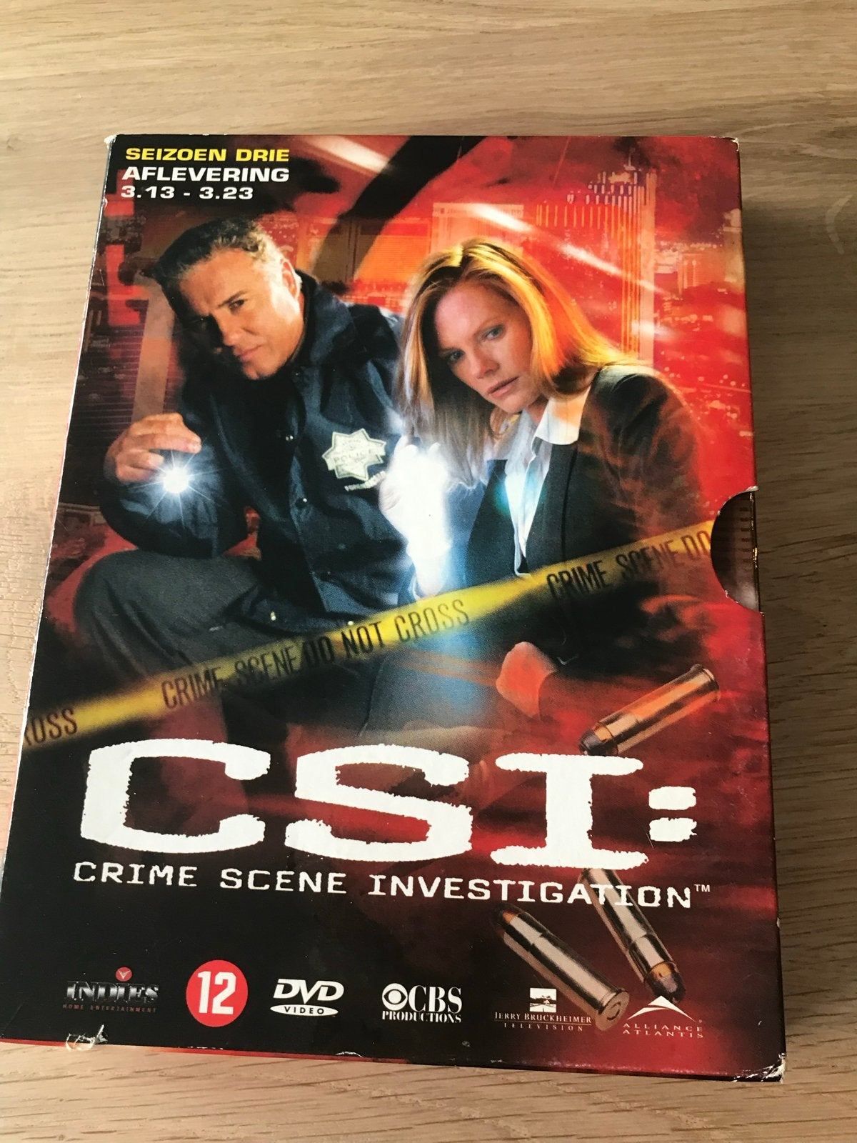 CSI: Crime Scene Investigation - Seizoen 3 Aflevering 3.13-3, Nederlands, Ophalen of Verzenden, Zo goed als nieuw, Engels