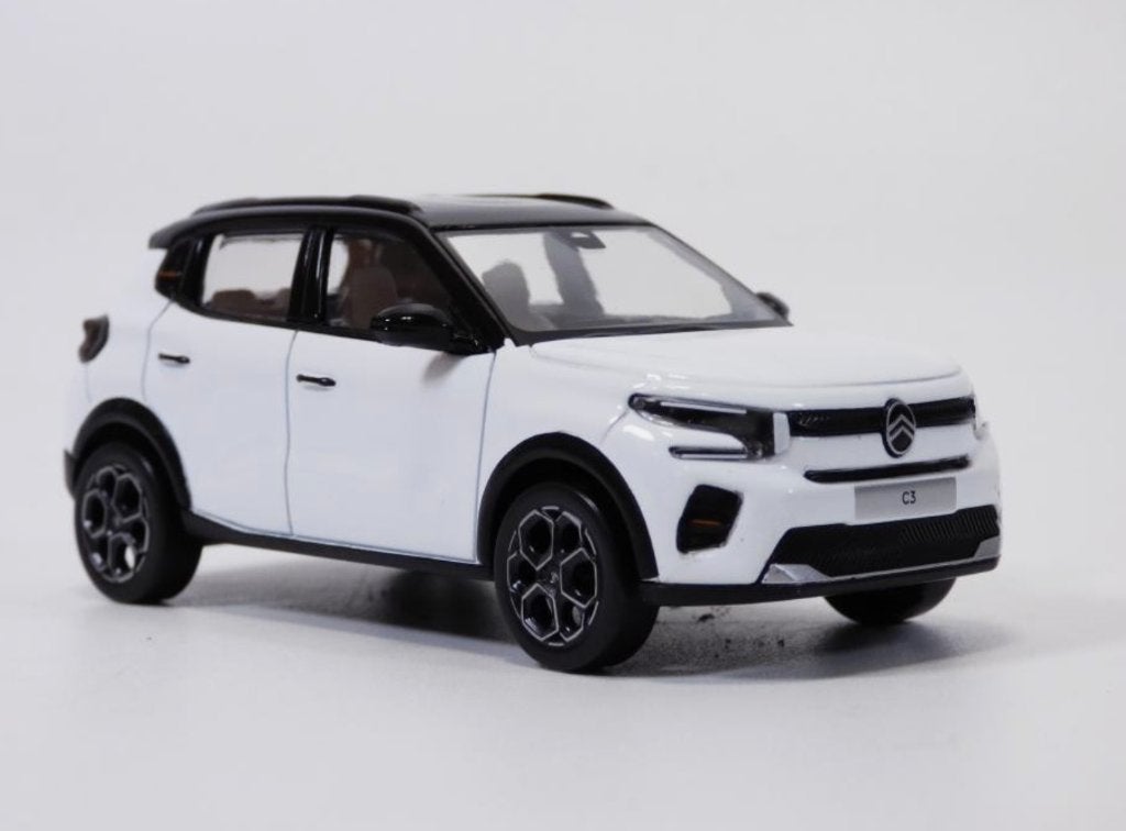 Citroen C3 2024 Polar Wit / Zwart schaal 1/43 NOREV 155311