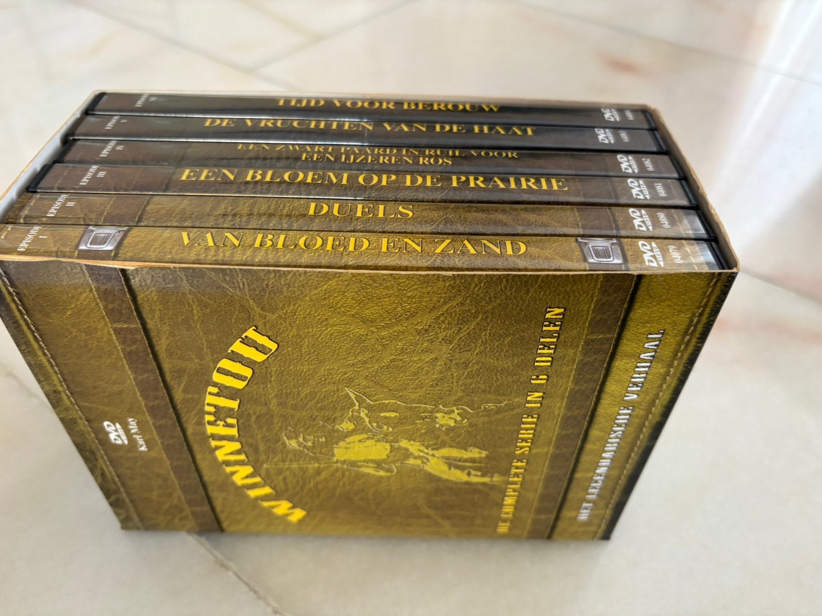 DVD’s Serie Winnetou, Ophalen, Zo goed als nieuw