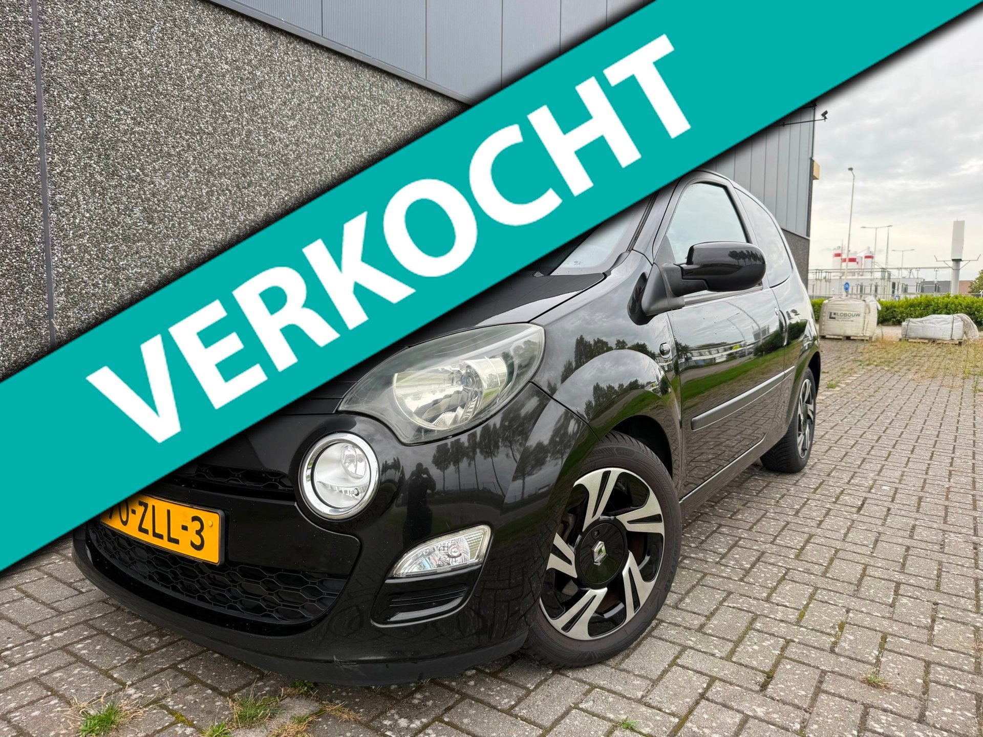 Renault Twingo 1.2 16V Dynamique/Nieuwe d-riem, apk beurt en, Voorwielaandrijving, Gebruikt, Zwart, 4 cilinders