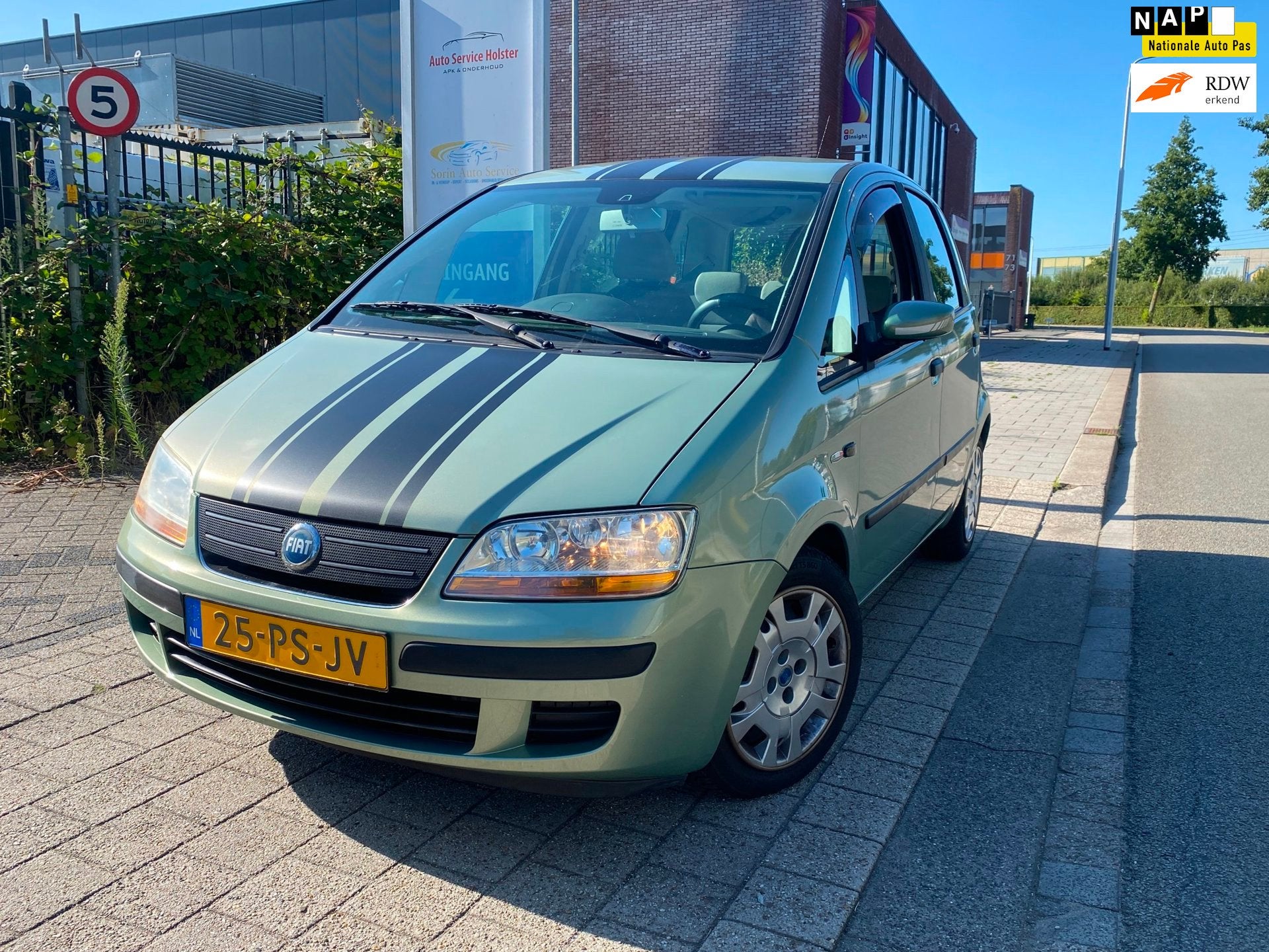 Fiat Idea 1.4-16V Dynamic Automaat, Apk, Nap Inruil mogelijk, Auto's, Voorwielaandrijving, Gebruikt, Idea, 400 kg
