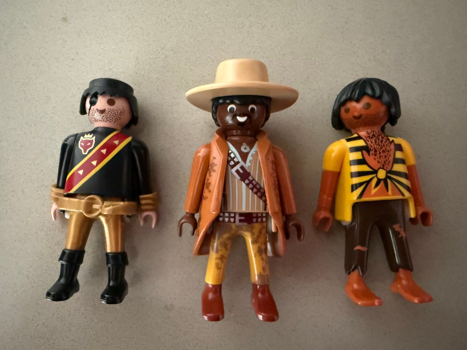 PLAYMOBIL poppetjes: ridder/strijder/western/cowboy/piraat, Ophalen of Verzenden, Gebruikt, Losse onderdelen, Figuren