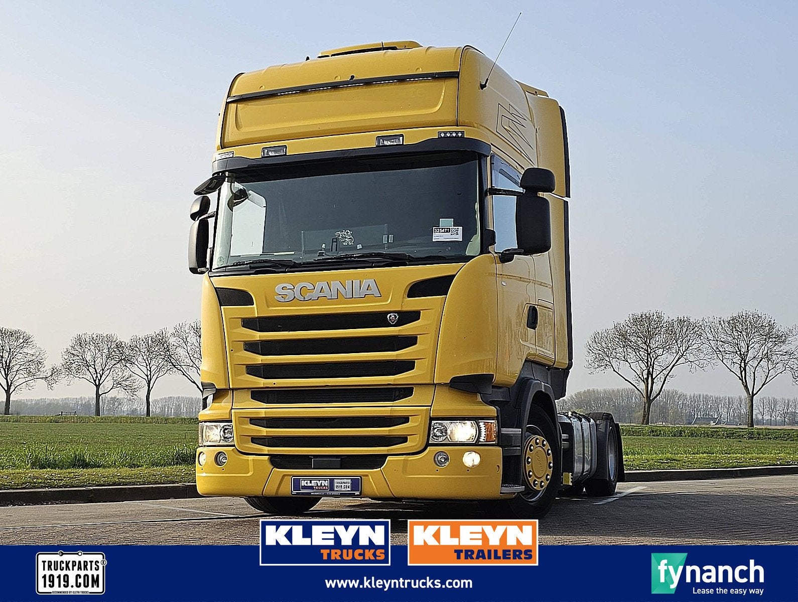 SCANIA R410, Automaat, Euro 6, Scania, Geel