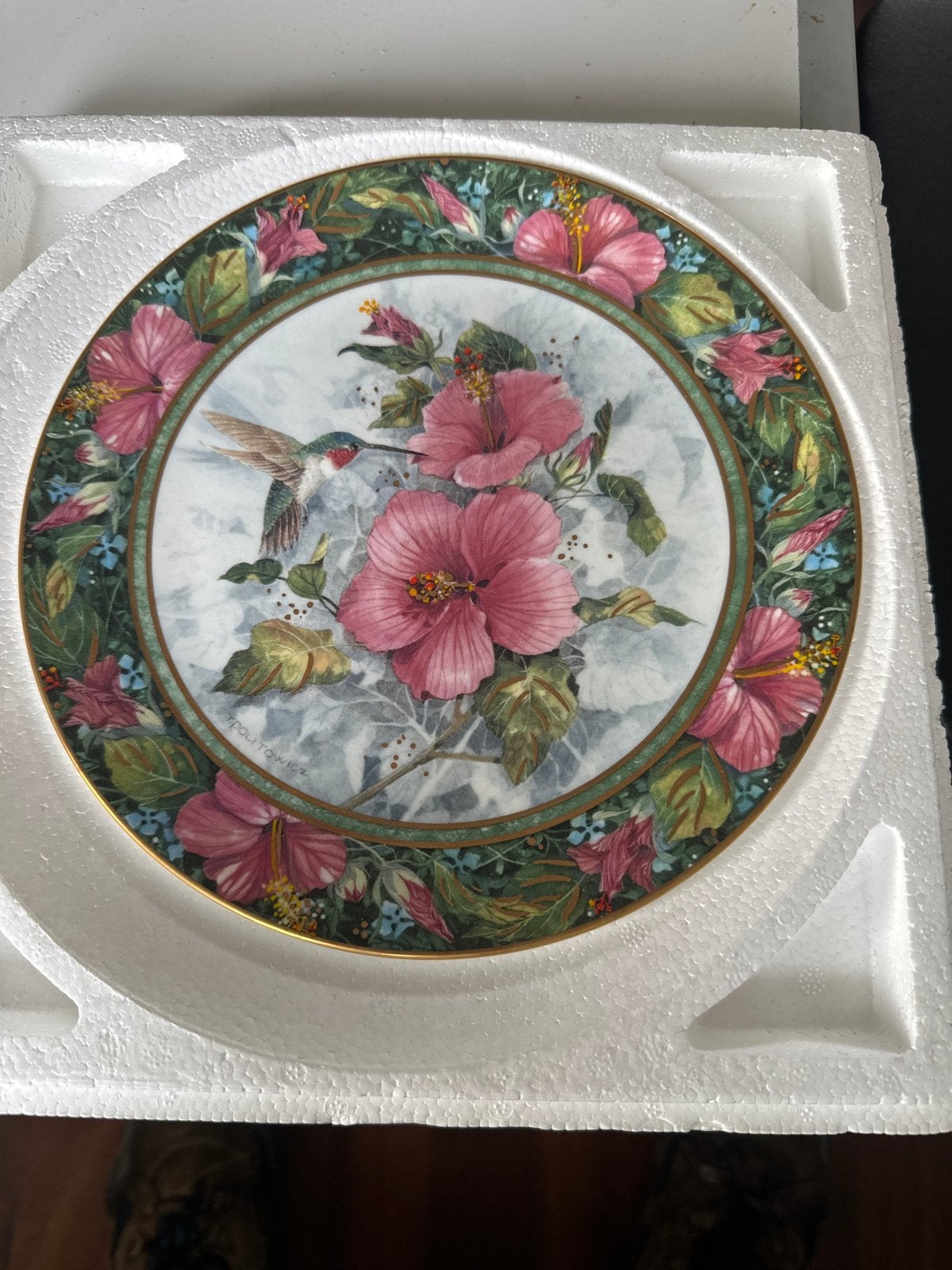 Royal Doulton 'The Imperial Hummingbird' Sierbord, Antiek en Kunst, Ophalen of Verzenden