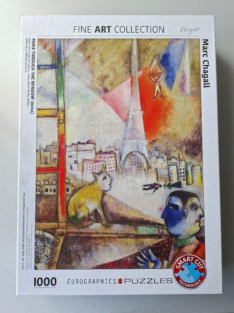 Eurographics puzzel, Ophalen of Verzenden, 500 t/m 1500 stukjes, Zo goed als nieuw, Legpuzzel