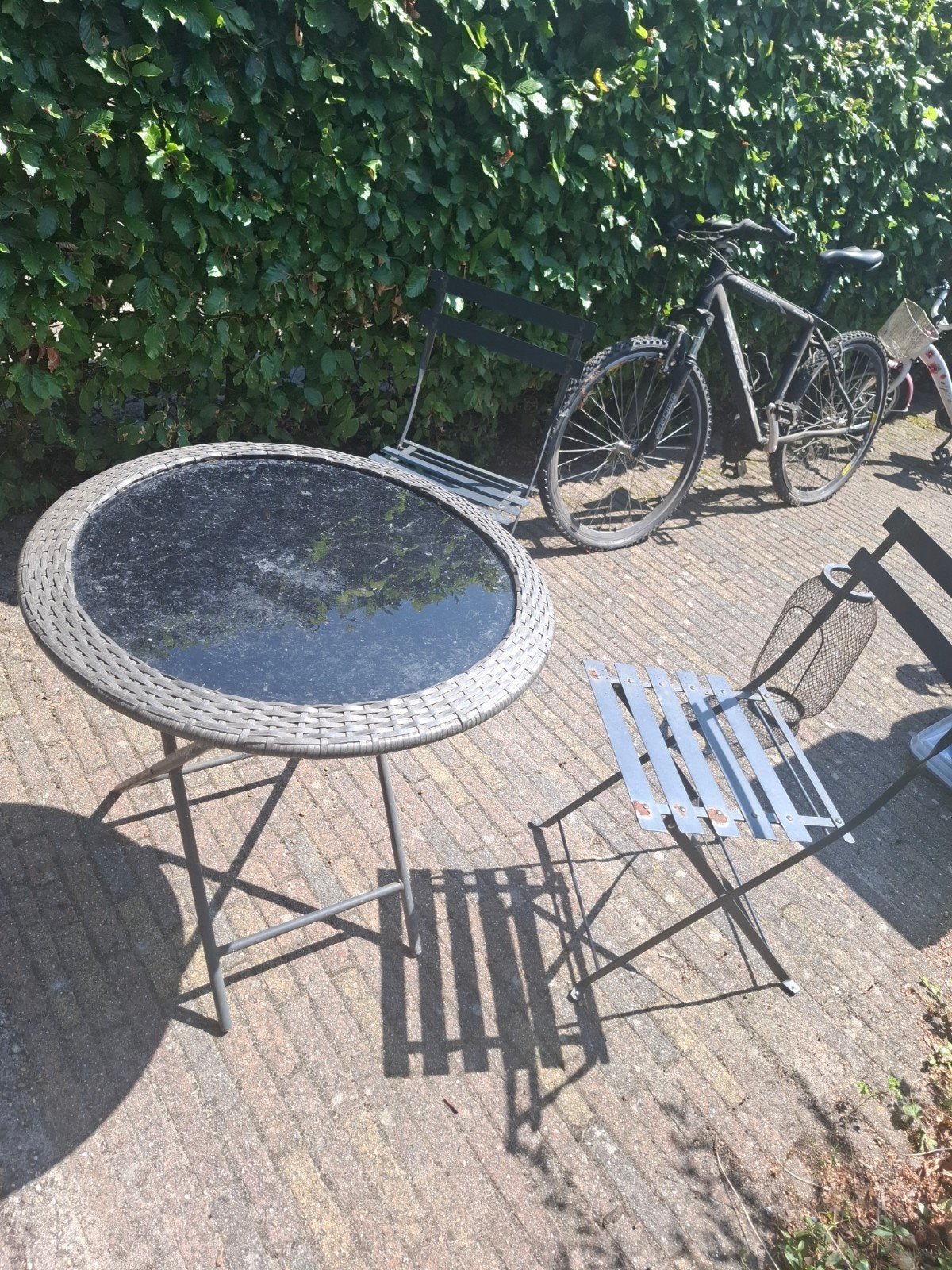 bistro setje, Ophalen, Overige materialen, 2 zitplaatsen
