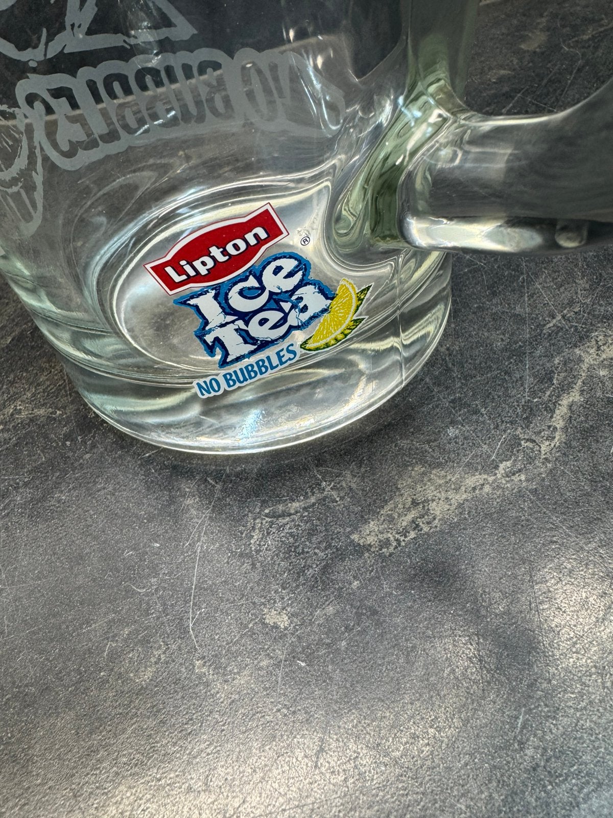 Lipton Ice Tea Schenkkan - Diameter 14cm, Hoogte 24cm, Ophalen of Verzenden, Gebruikt, Overige typen