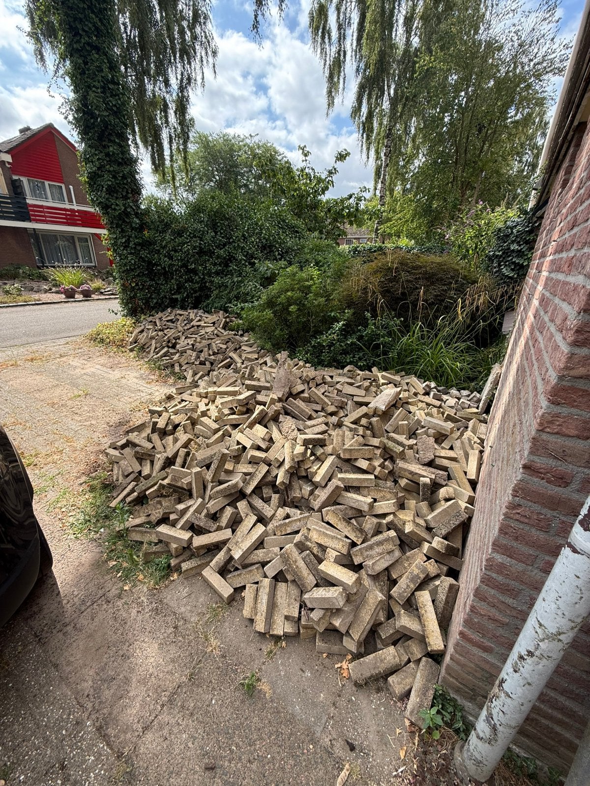Klinkers, Ophalen, Beton, Klinkers