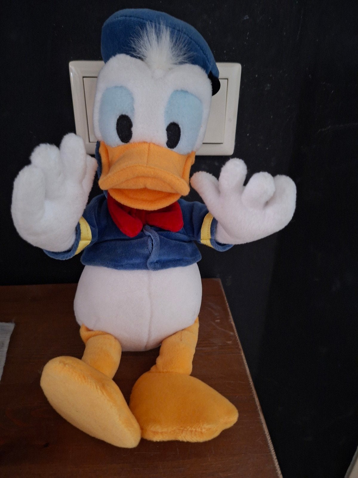 Donald Duck Knuffel - Disneyland Parijs, Disney, Disney, Ophalen of Verzenden, Middelgroot (20 tot 80 cm)