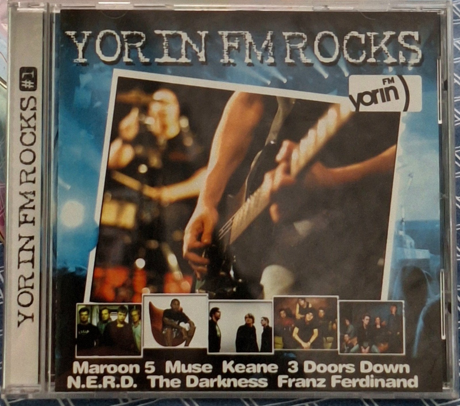 YORIN FM ROCKS 1 CD - Keane, Muse, Novastar, Franz Ferdinan, Cd's en Dvd's, Ophalen of Verzenden, Zo goed als nieuw, Verzamelalbum
