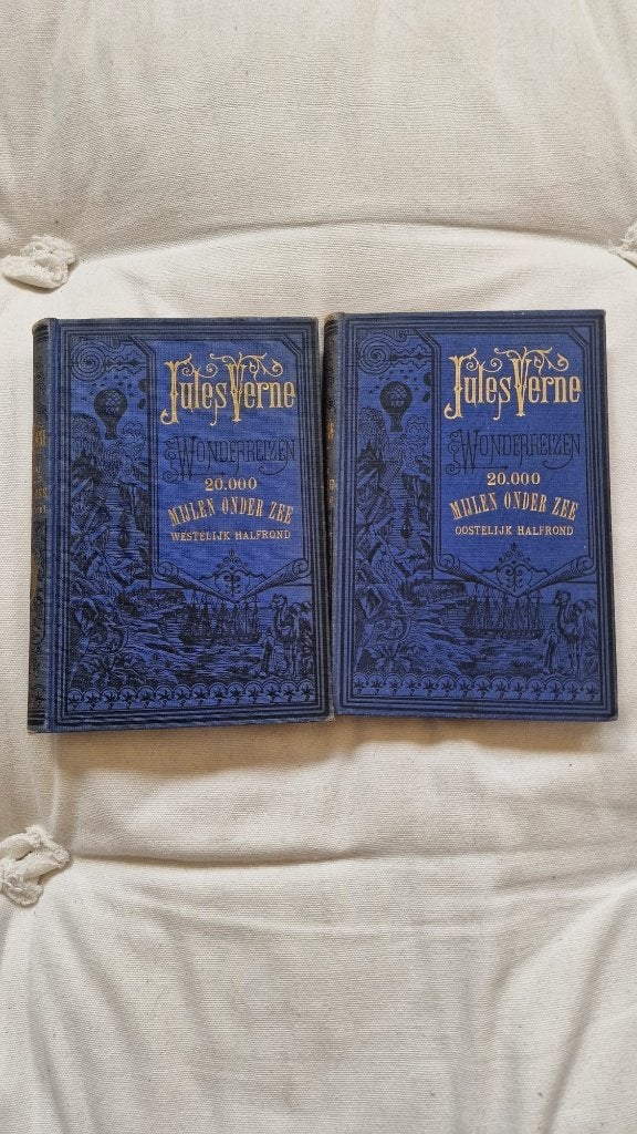 Jules Verne - 20.000 Mijlen onder Zee, Ophalen of Verzenden, Gelezen