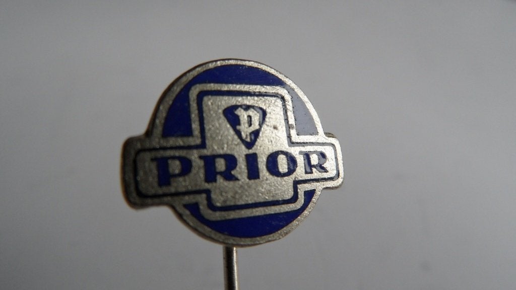 Prior oldtimermotor speld, geëmailleerd, Verzenden, Gebruikt, Merk, Speldje of Pin