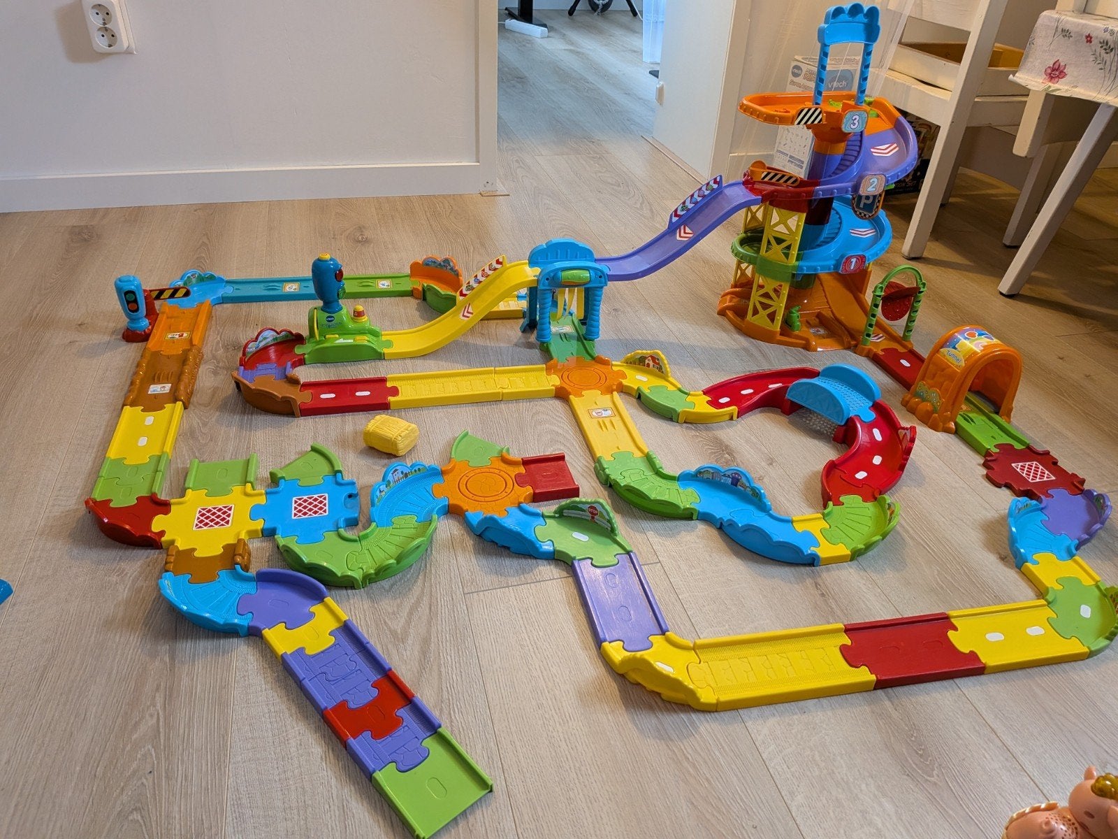 Grote VTech Toet Toet Auto's en Zoef Zoef Dieren Speelset, Ophalen, Gebruikt