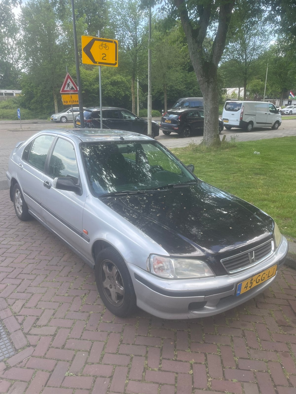 Honda Civic 1.5 I Vtec-e 2000 Grijs, Voorwielaandrijving, 4 cilinders, 49 €/maand, Origineel Nederlands