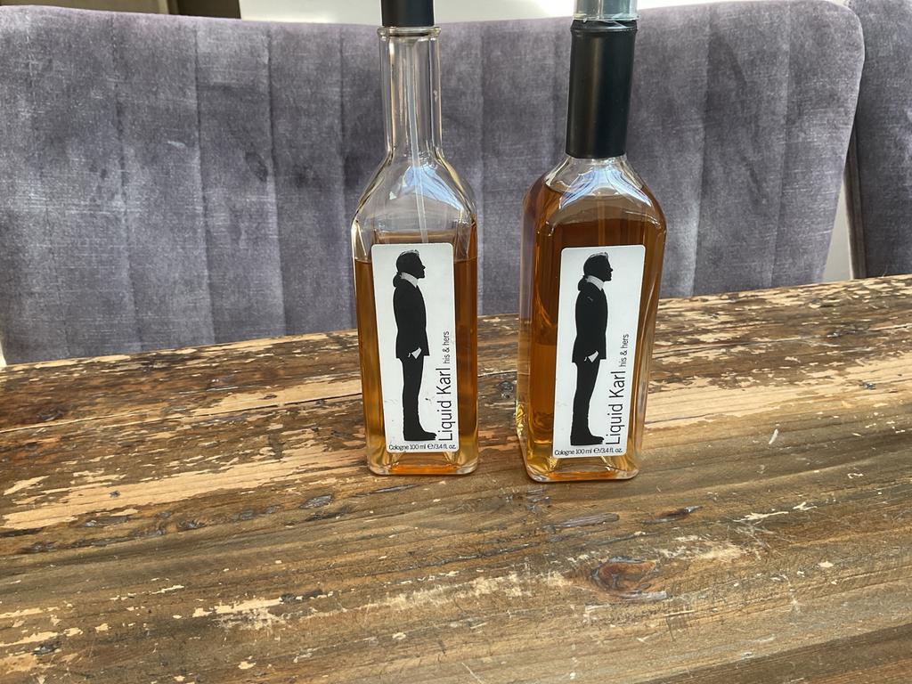 Liquid Karl His & Hers Cologne - Vintage 2004 H&M, Sieraden, Tassen en Uiterlijk, Uiterlijk | Parfum, Ophalen of Verzenden, Gebruikt