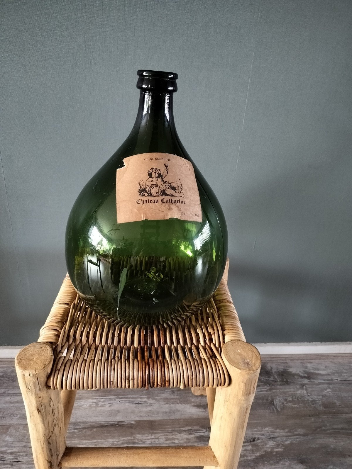 Vintage wijnvat, Ophalen