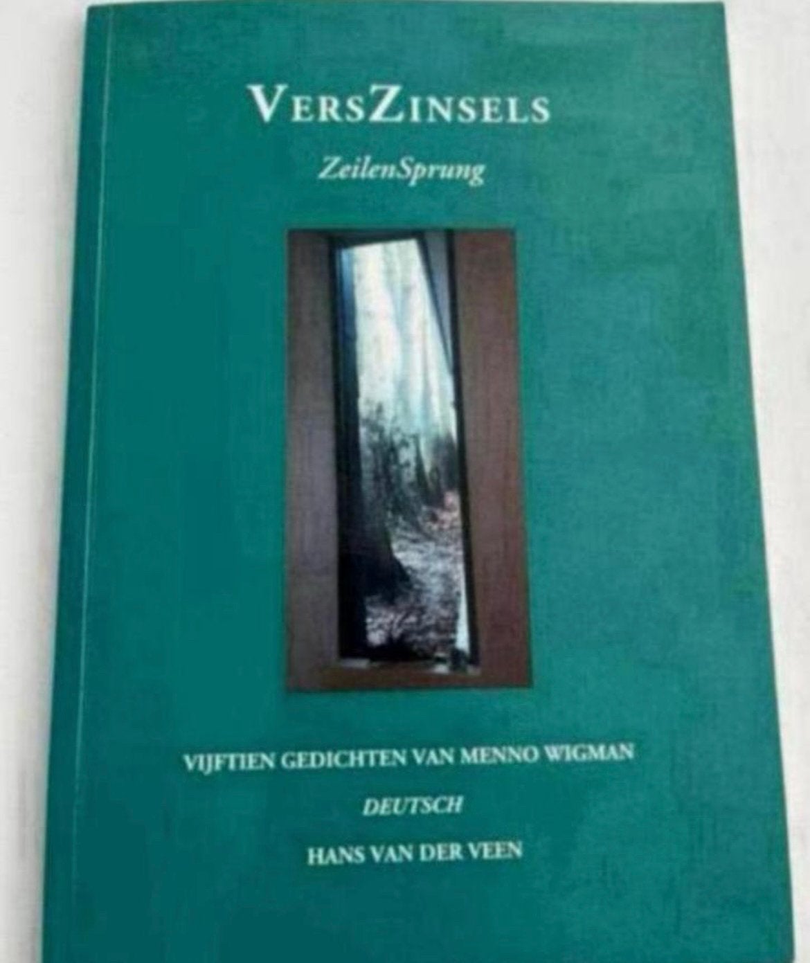 VERSZINSELS ZEILENSPRUNG - Menno Wigman, Ophalen of Verzenden, Zo goed als nieuw