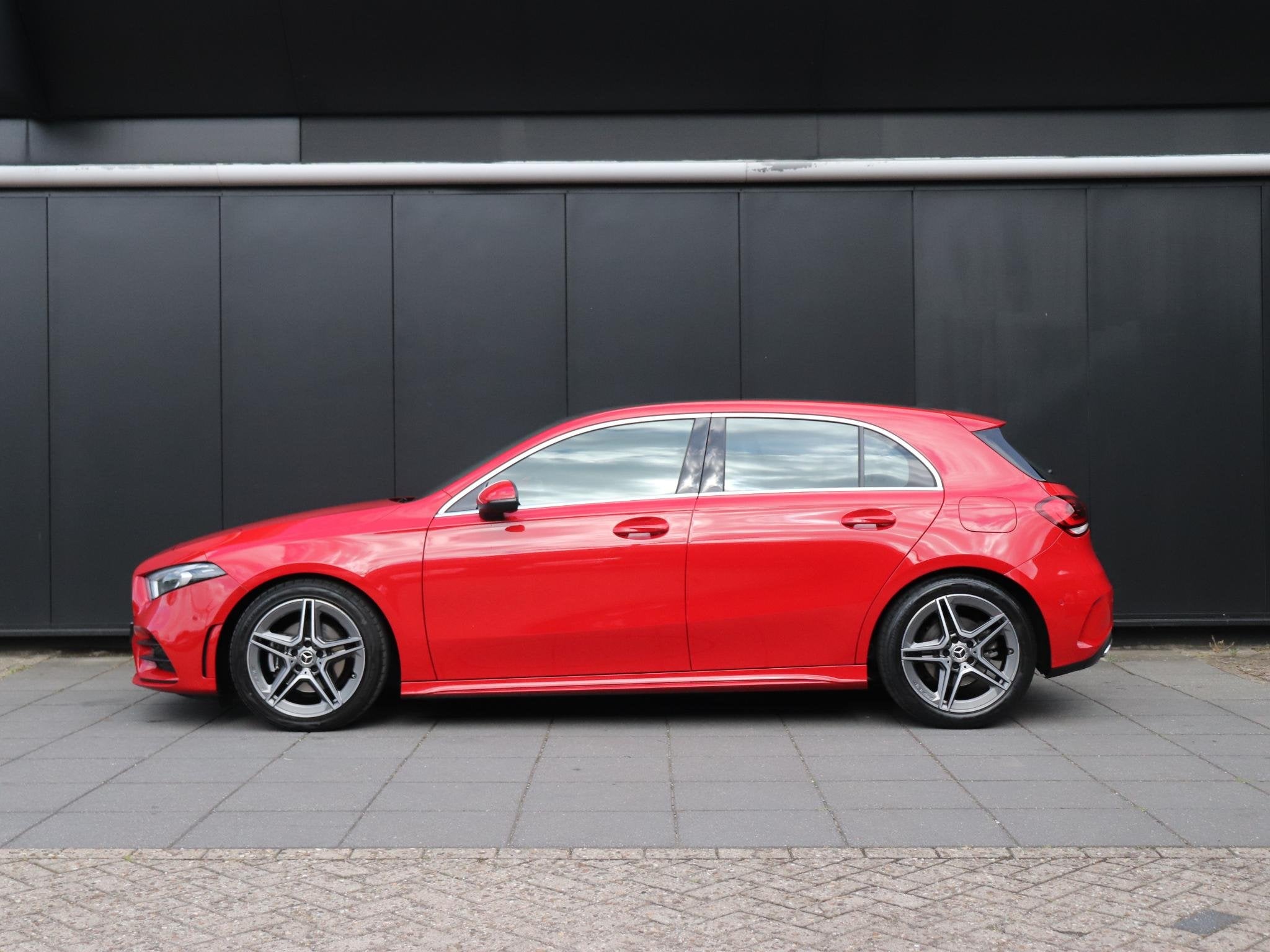 Mercedes-Benz A-klasse 200 Business Solution AMG | STOELVERW, Auto's, Gebruikt, 4 cilinders, 163 pk, Bedrijf