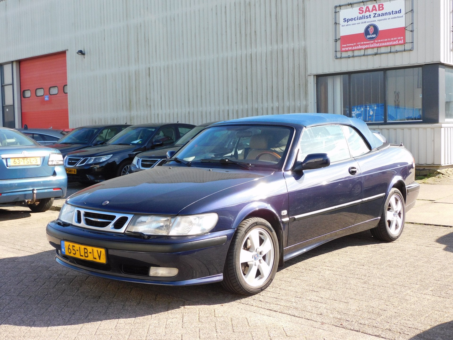 Saab 9-3 Cabrio 2.0t Anniversary (bj 2002), Auto's, Saab, Voorwielaandrijving, Gebruikt, Beige, Handgeschakeld