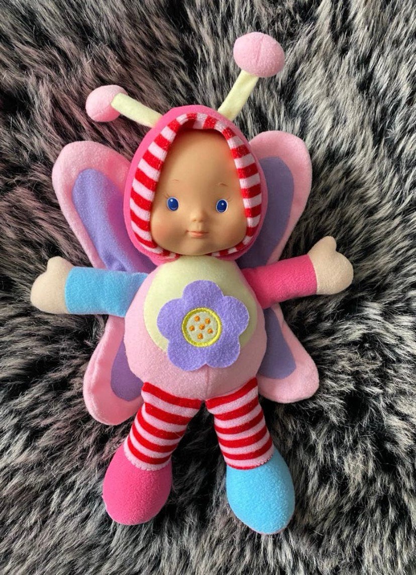 Vlinder popje / 30 cm, Verzenden, Zo goed als nieuw