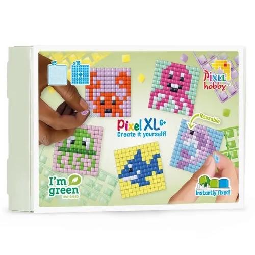 PIXELHOBBY XL box zeedieren waterdieren vanaf 6 jaar, Hobby en Vrije tijd, Pixelhobby, Pixelhobby, Dieren, Nieuw