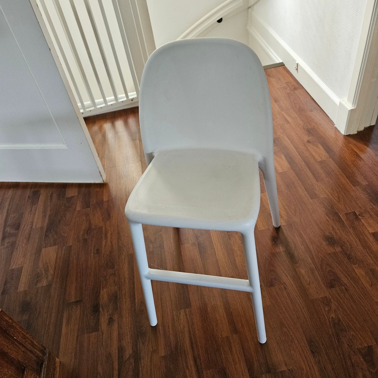 Ikea stoel, Huis en Inrichting, Ophalen, Wit, Eén