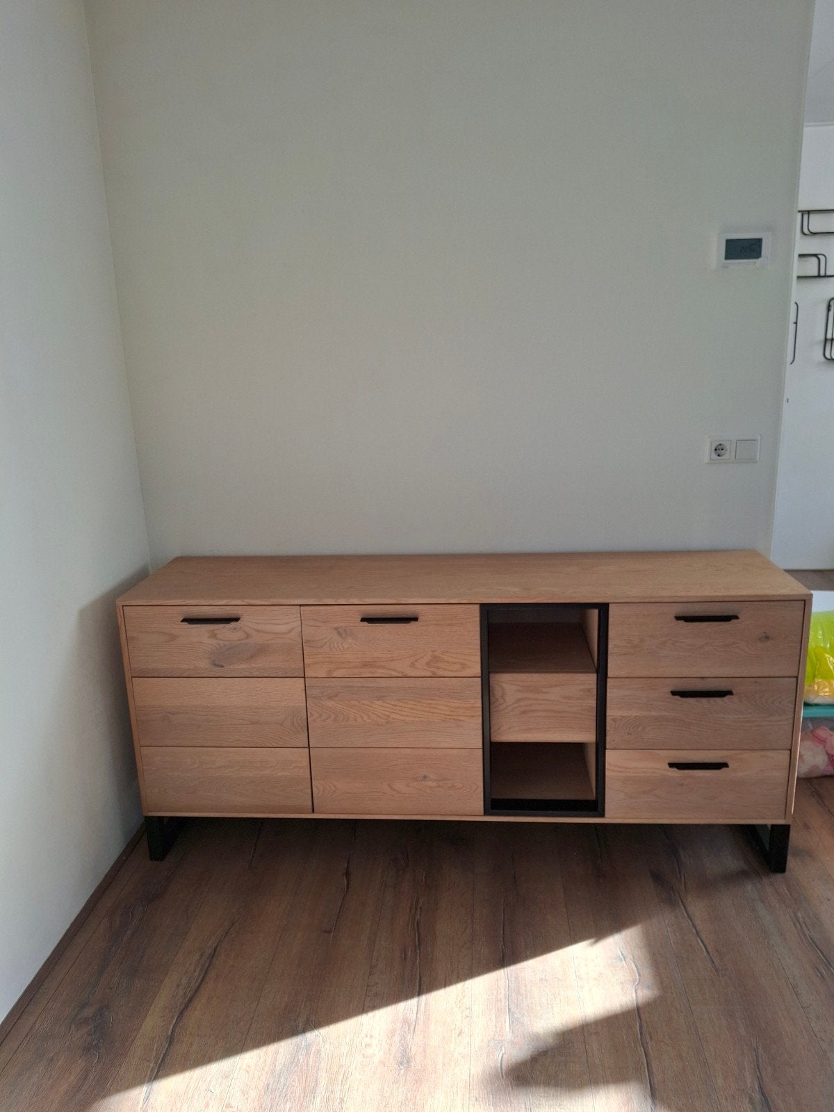 eiken houten dressoir, Ophalen of Verzenden, Zo goed als nieuw, 25 tot 50 cm