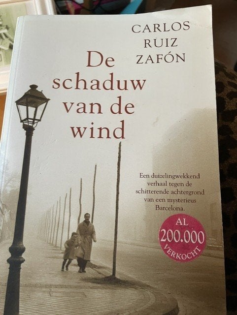 Boek De schaduw van de wind, Boeken, Ophalen of Verzenden, Gelezen, Carlos Ruiz Zafón, Nederland