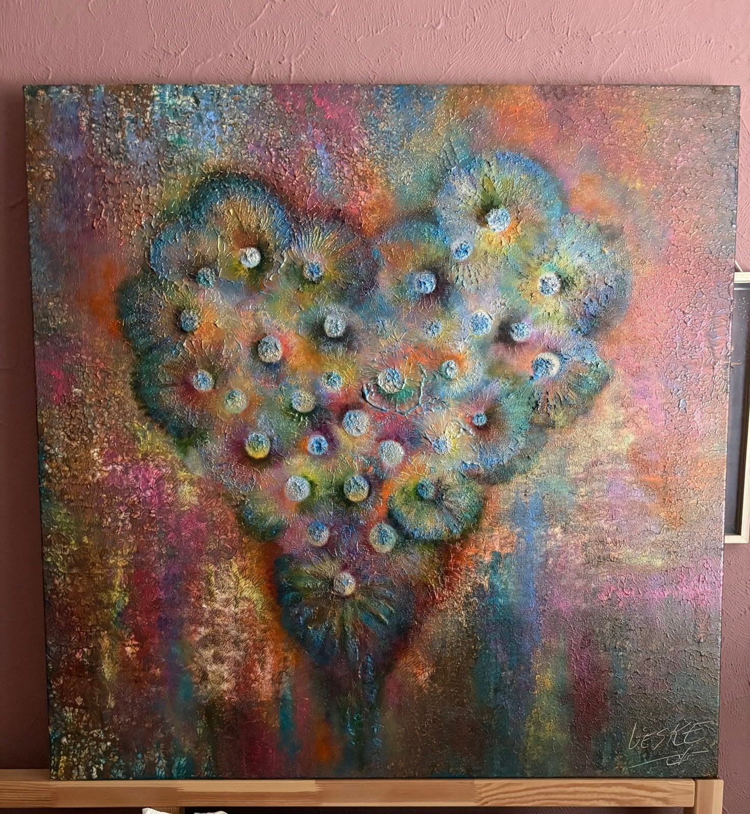 Schilderij Just the Feeling van Lieske Stieger, Ophalen