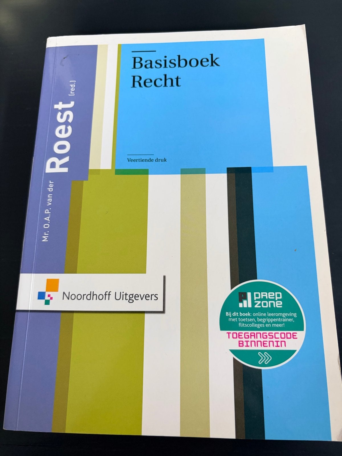 Basisboek Recht - Veertiende druk, Ophalen of Verzenden, Gamma, Gelezen, HBO