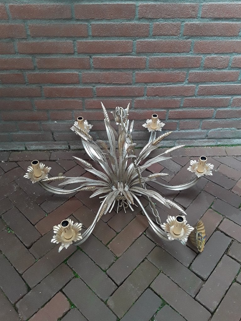 Hans Kögl kroonluchter met korenaren, Ophalen of Verzenden