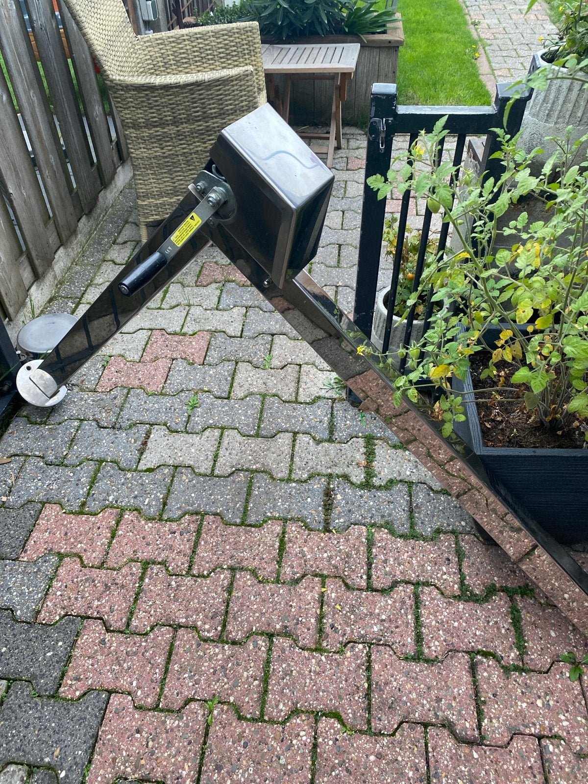 2x RVS Lier voor boot of aanhanger, Doe-het-zelf en Verbouw, Ophalen, Gebruikt, Handmatig