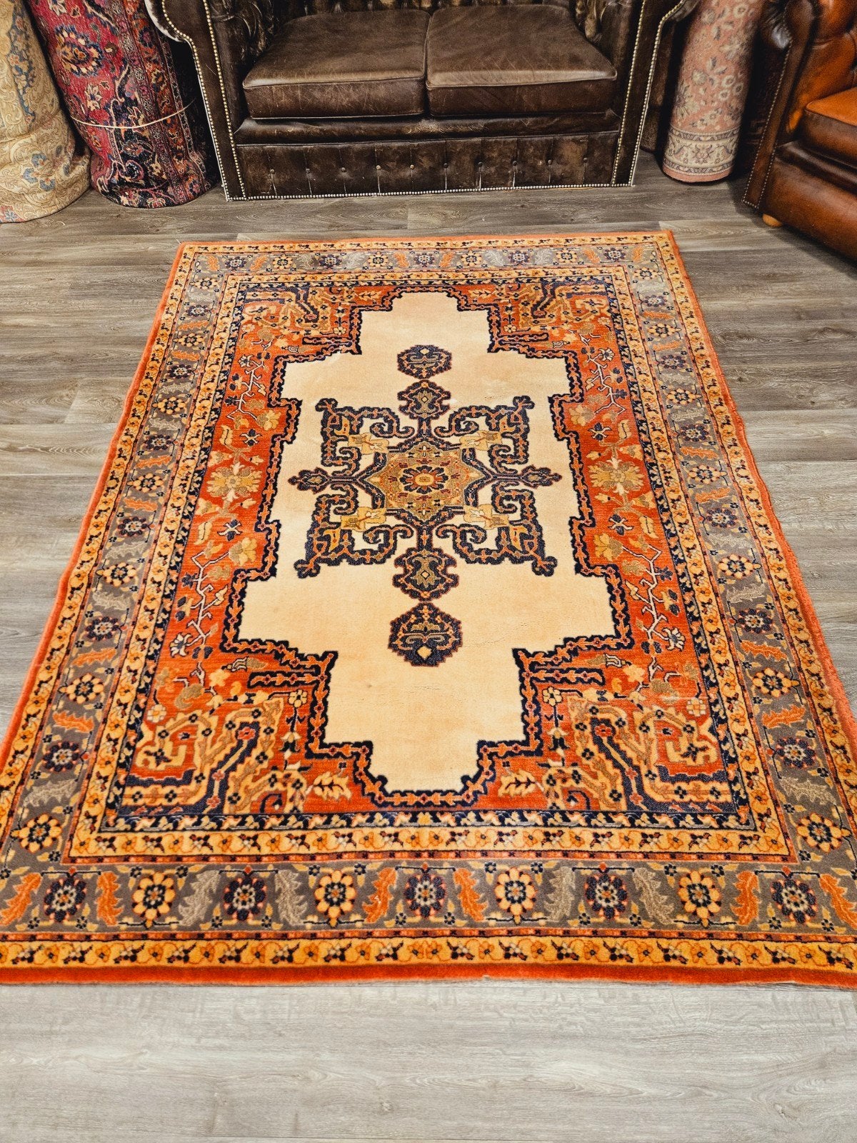 Perzisch Tapijt. prachtige kleuren en patronen, Crème, Perzisch, 150 tot 200 cm, 200 cm of meer