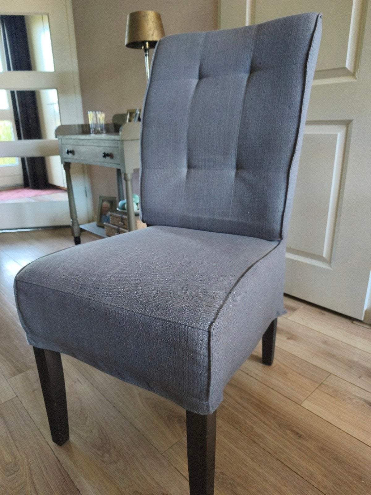 GRATIS: 6 eetkamer stoelen, Ophalen, Gebruikt