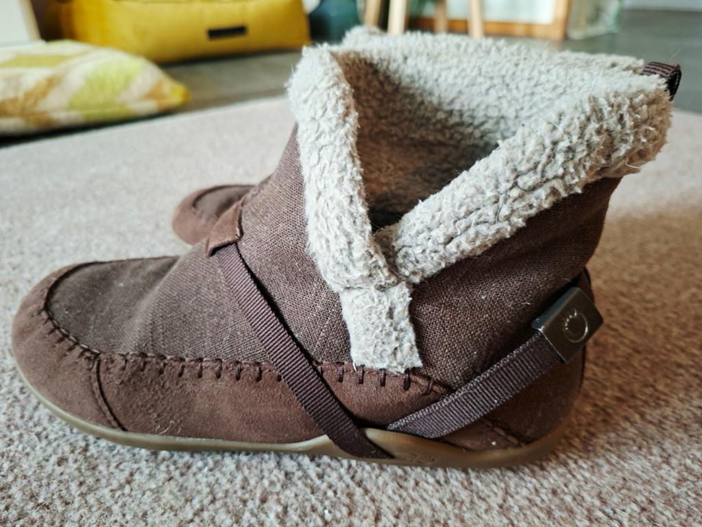 Bruine barefoot enkellaarsjes Xero maat us 9  39.5/40, Kleding | Dames, Schoenen, Xero shoes, Bruin, Overige typen, Ophalen of Verzenden