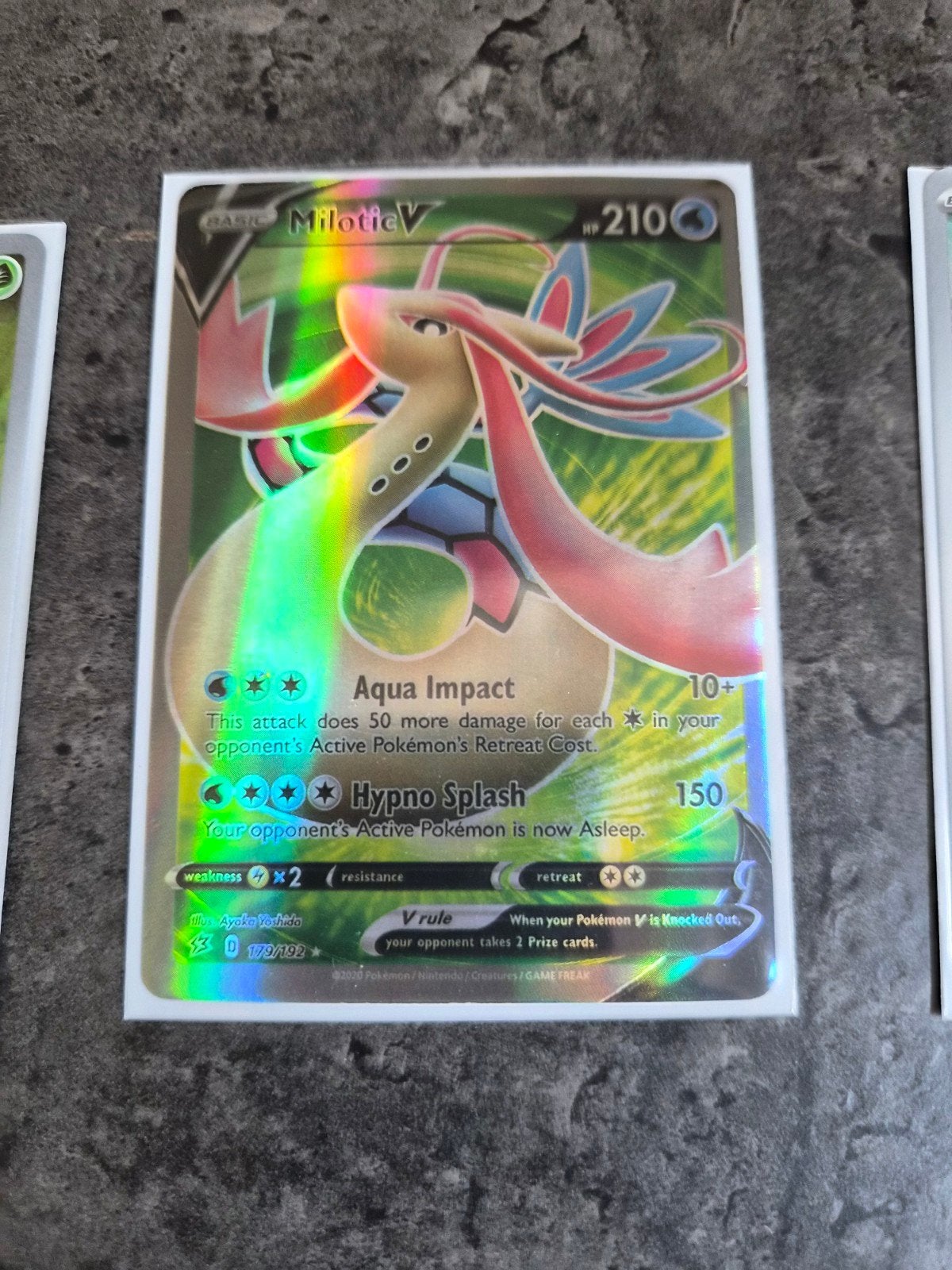 Milotic rebel clash, Hobby en Vrije tijd, Verzamelkaartspellen | Pokémon, Ophalen of Verzenden, Zo goed als nieuw, Losse kaart