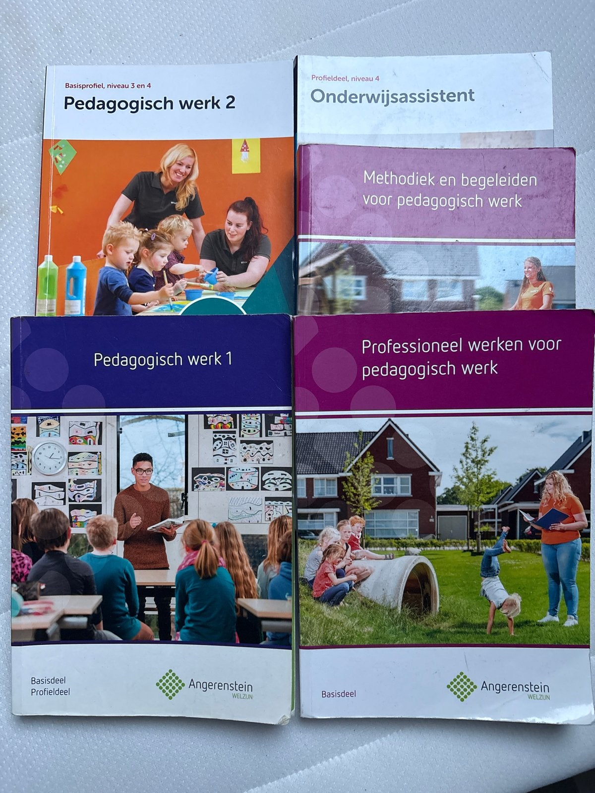 Studieboeken onderwijsassistent niveau 4, Boeken, Ophalen of Verzenden, Gelezen, Overige niveaus, Overige vakken