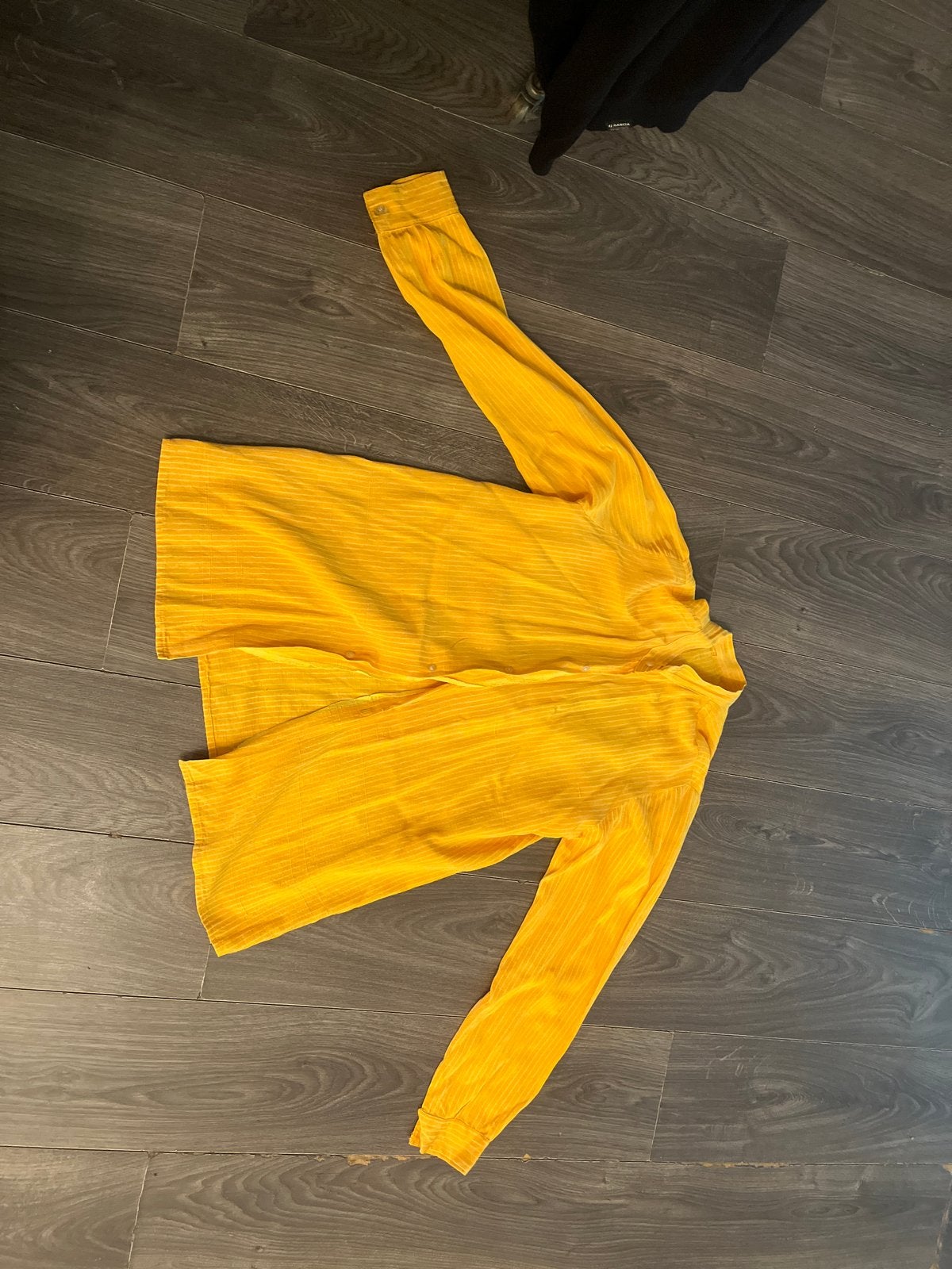 Gele blouse met lange mouwen, Maat 38/40 (M), Geel, Ophalen of Verzenden, Lange mouw